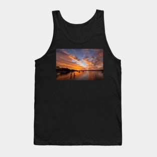 Paddling Into Sunset, Sunshine Coast Tank Top